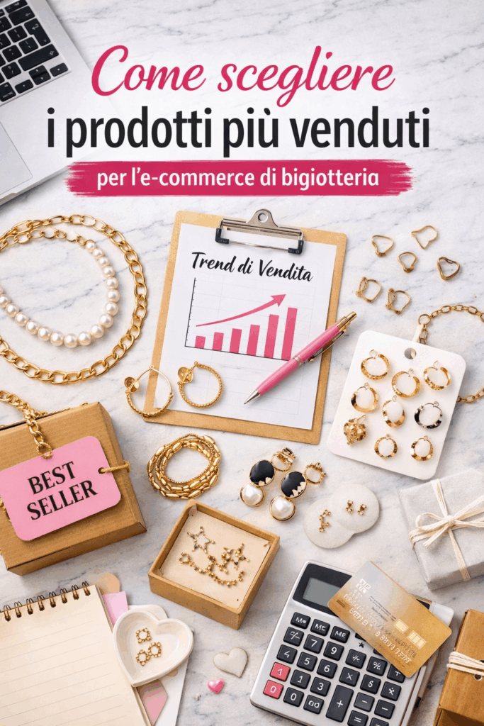 Come scegliere i prodotti più venduti per l’e-commerce di bigiotteria
