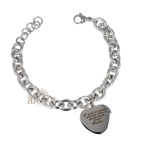 Bracciale Dedica Maestra In Acciaio