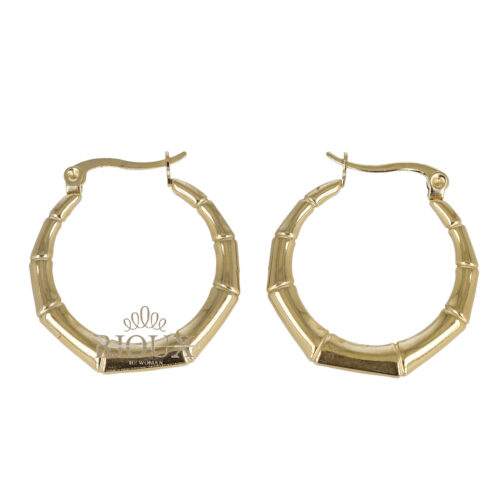 Orecchini In Acciaio Cerchio 25 mm Geometric