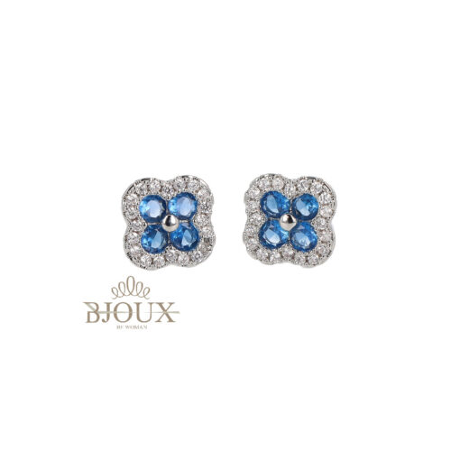 Orecchini Quadrifoglio Brillante