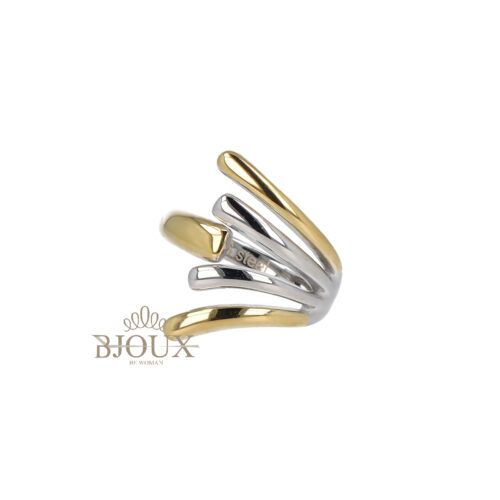 Anello Wrap -  Acciaio Lucido