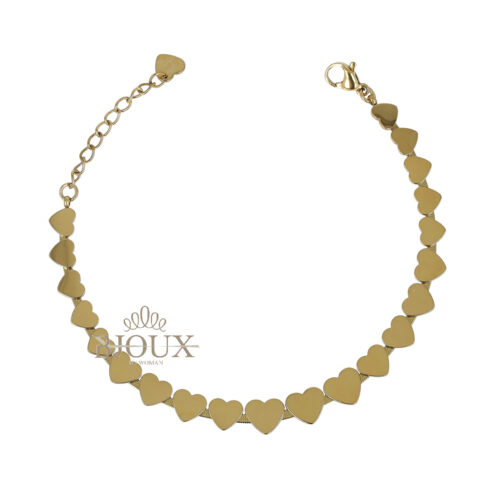 Bracciale Legame di Cuori  - In Acciaio