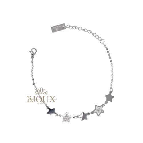 Bracciale Stars Shine - Acciaio Con Strass