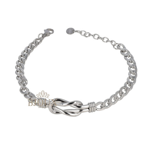 Bracciale Nodo - Catena in Acciaio