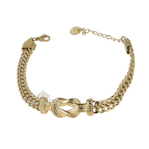 Bracciale Legame D Amore - Catena in Acciaio