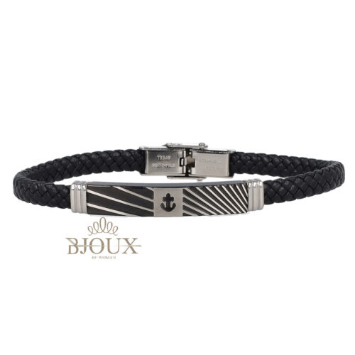 Bracciale Nautico Con Ancora Stilizzata