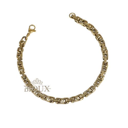 Bracciale Da Uomo Maglia Bizantina - Acciaio