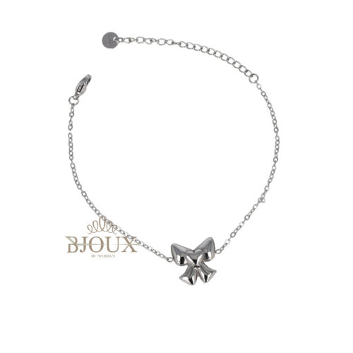 Bracciale Fiocco d Amore - In Acciaio