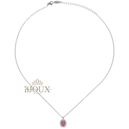 Collana Kate  - In Acciaio Rodiato