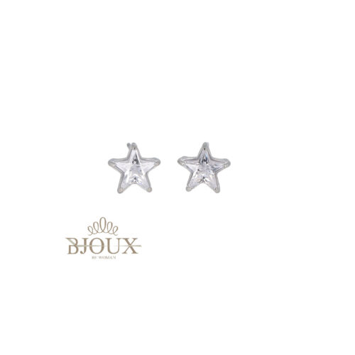 Orecchini Stella Luminosa - In Acciaio