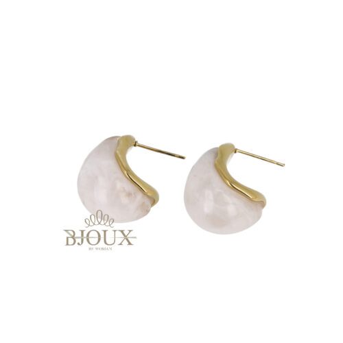 Orecchini A Forma di Goccia Resina Colorata