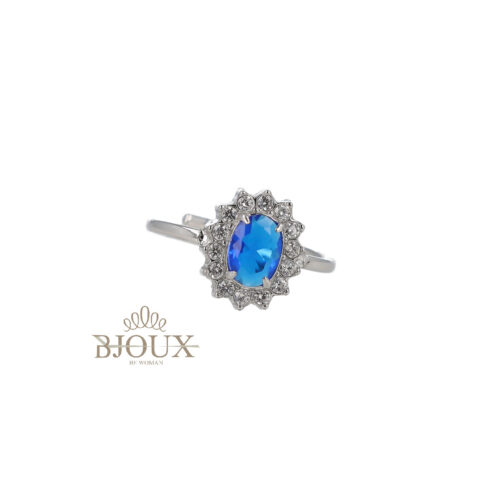 Anello Kate  - In Acciaio Rodiato