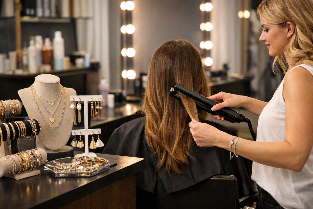 Accessori moda per parrucchieri e saloni di bellezza