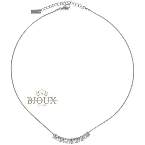 Collana 7 zirconi - Stainless Steel