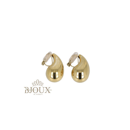 Orecchini Teardrop - Goccia Bombata 26 mm