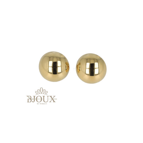 Orecchini Clip Bottone a mezza sfera bombata 20 mm