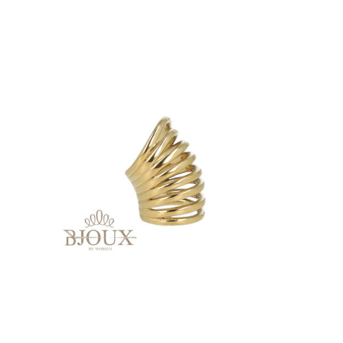 Orecchino Earcuff Sirale - Acciaio