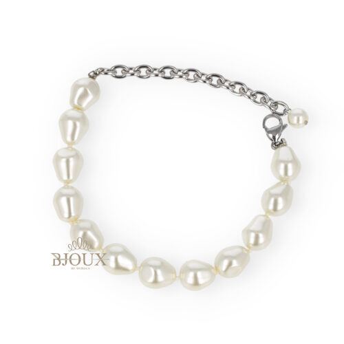 Bracciale Perle di Fiume Baroque Natural – BJOUX