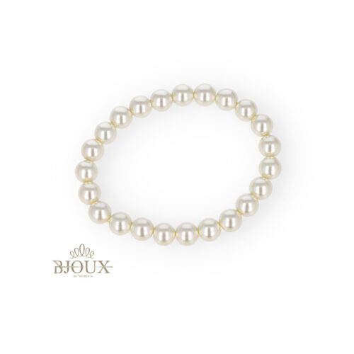 Bracciale Perle Elastico 8 mm Elegant – BJOUX