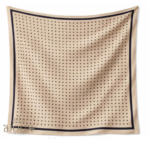 Foulard Pois Essential Beige Sabbia