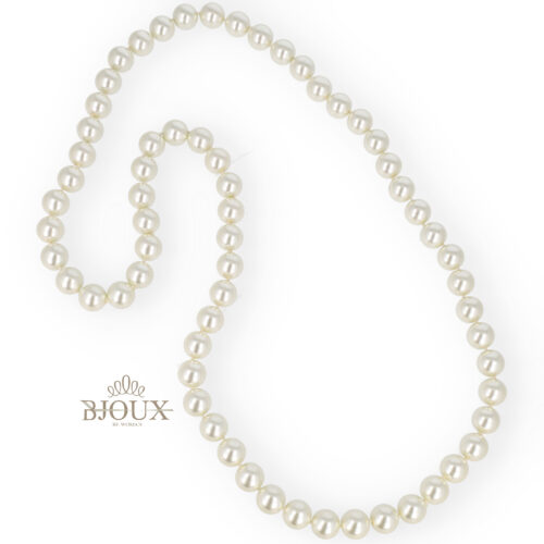 Collana Perle 14 mm Maxi Long Statement – BJOUX