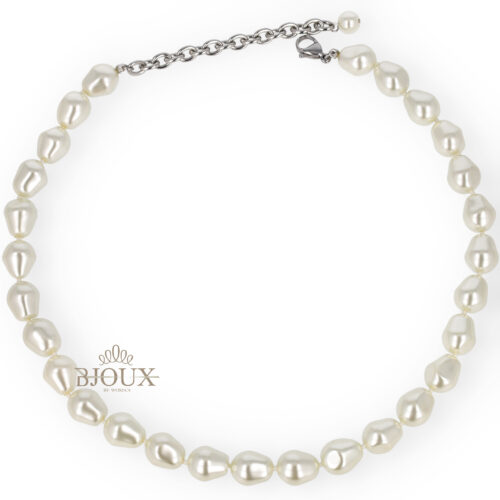 Collana Perle di Fiume Baroque Natural – BJOUX