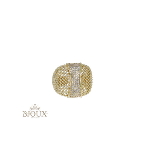 Anello Maglia Royale - Ottone