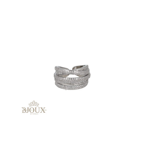 Anello Shine Infinity - Ottone Con Strass