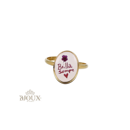 Anello Brilla Sempre – Messaggio Motivazionale