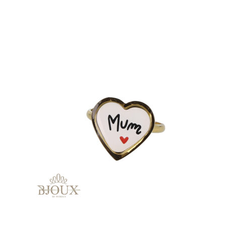 Anello Cuore Mum – Love Family