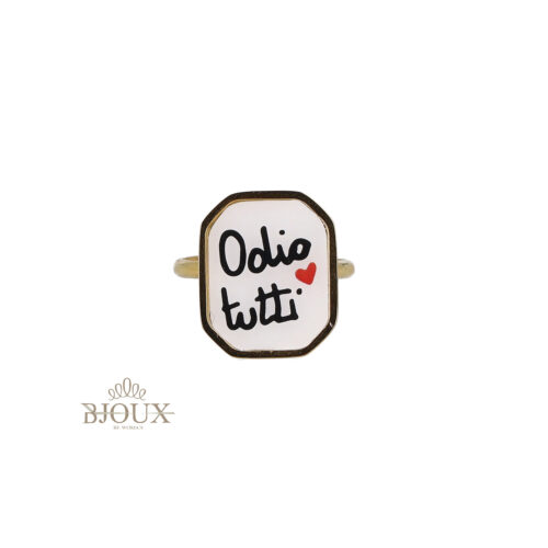 Anello Odio Tutti – Statement Pop