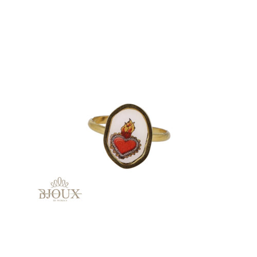 Anello Cuore Sacro – Icona Spiritual Chic