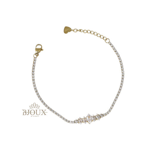 Bracciale Marquise Shine - Acciaio