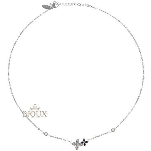 Collana Trifoglio Luminia - Acciaio