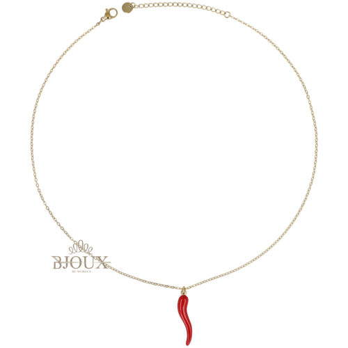 Collana Corno Passion - Acciaio