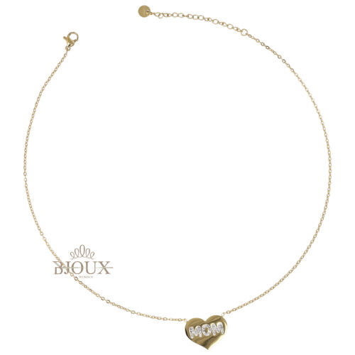 Collana Cuore Mom Icon Acciaio