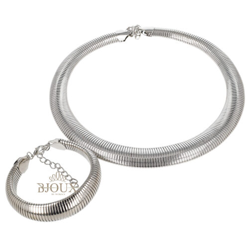 Parure Snake Lux  - Collana e Bracciale