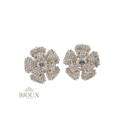 Orecchini Crystal Bloom Deluxe - Strass