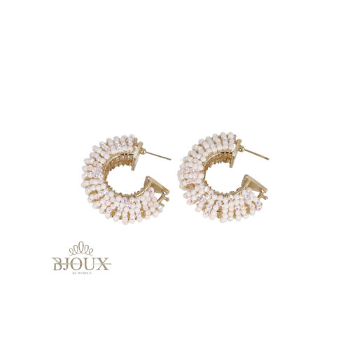 Orecchini Cerchio Riviera Intrecciata