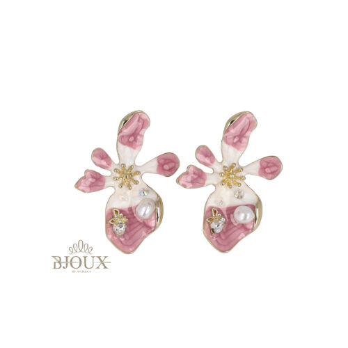 Orecchini Petalo Glam Perla