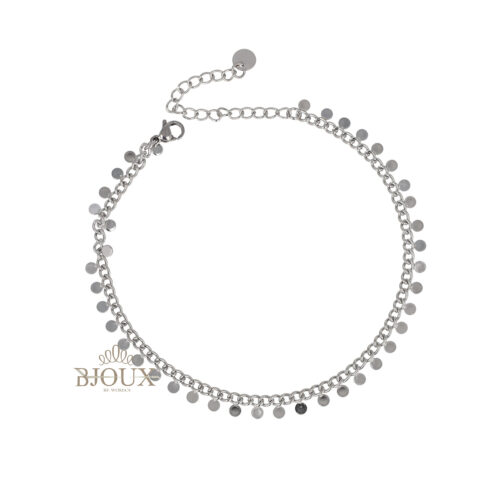 Cavigliera Golden Coins - Acciaio