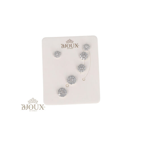 Orecchini Fiore Crystal - Set Orecchini