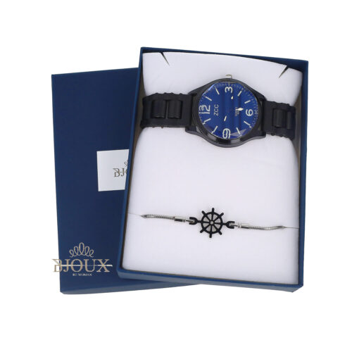 Set Regalo Uomo - Black Ocean Steel