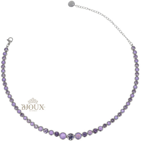 Collana Crystal Harmony - Acciaio Rodiato