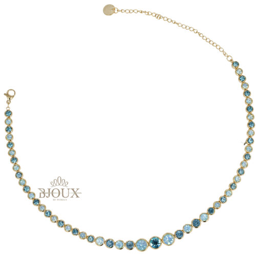 Collana Crystal Harmony - Acciaio Dorato