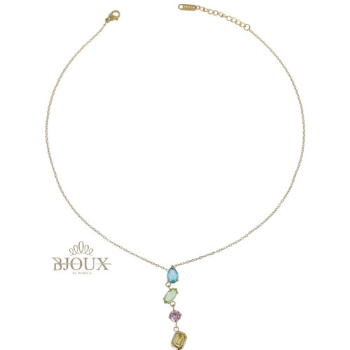 Collana Candy Glow - Acciaio Con Pendenti