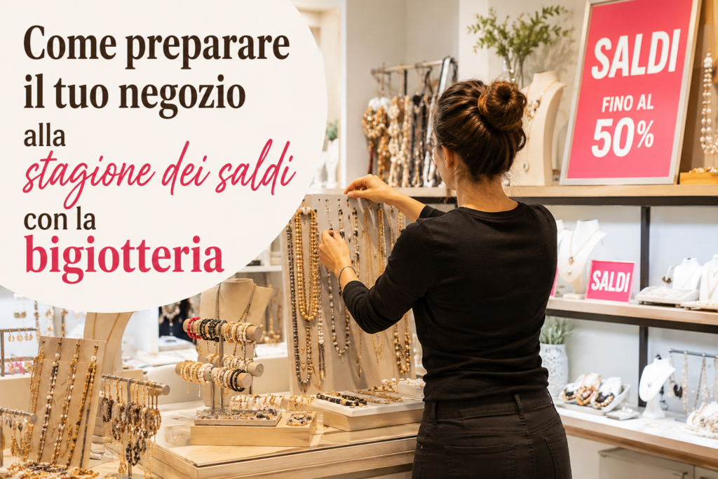 Come preparare il tuo negozio alla stagione dei saldi con la bigiotteria