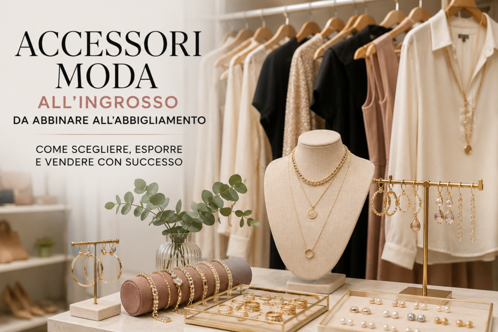 Accessori moda all’ingrosso: perché inserirli accanto all’abbigliamento
