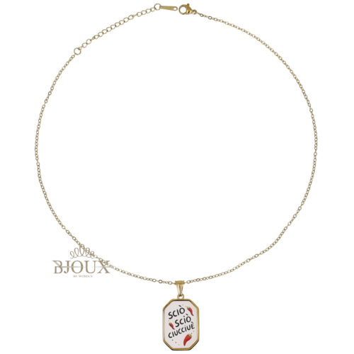 Collana Scio Scio Ciucciuè in Acciaio